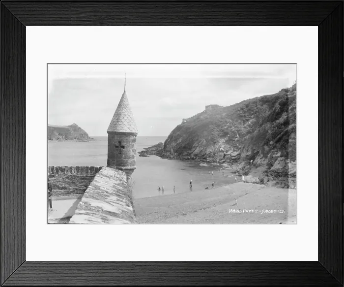 Framed Print : Scenic View of Fowey Framed Print : Scenic View of Fowey