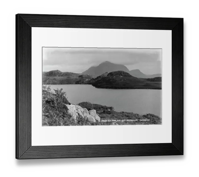 Framed Print : Cul Mor and Loch Skinashtink Framed Print : Cul Mor and Loch Skinashtink