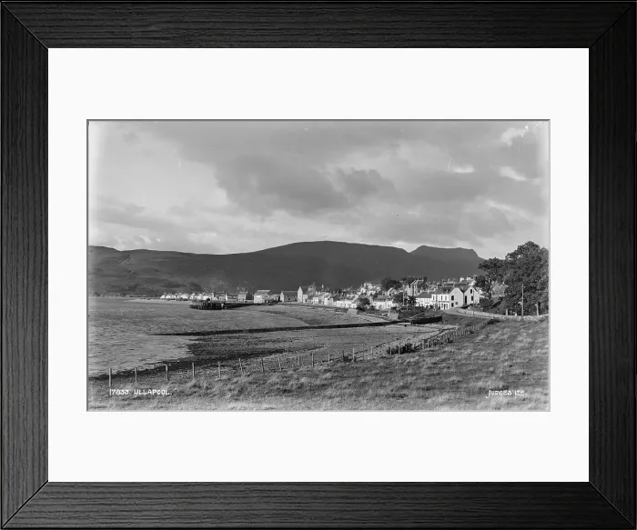 Framed Print : Scenic View of Ullapool Framed Print : Scenic View of Ullapool