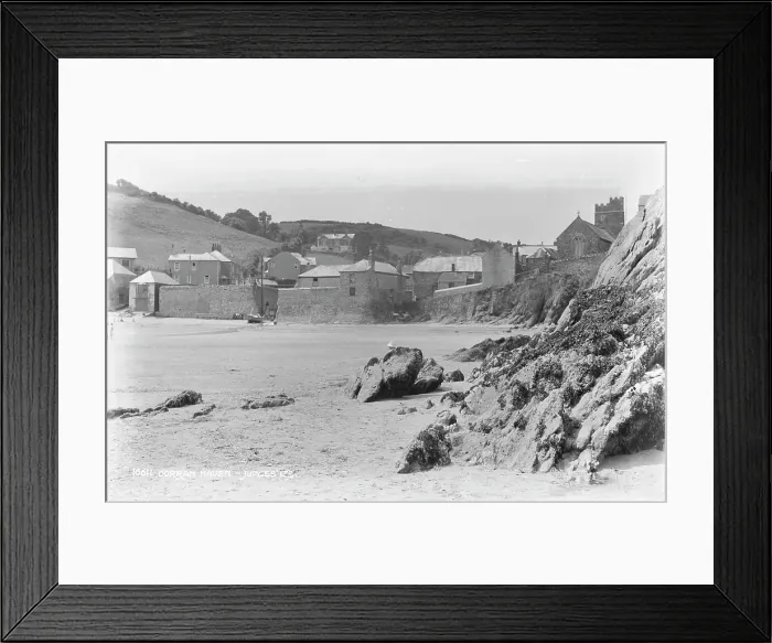 Framed Print : Gorran Haven Beach Framed Print : Gorran Haven Beach