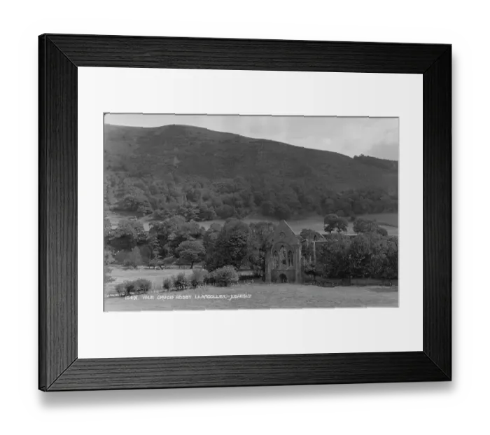 Framed Print : Vale Crucis Abbey Framed Print : Vale Crucis Abbey