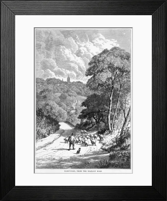 Framed Print : Rural Hampstead Framed Print : Rural Hampstead