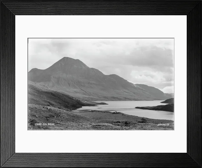 Framed Print : Cul Beag Mountain Landscape Framed Print : Cul Beag Mountain Landscape