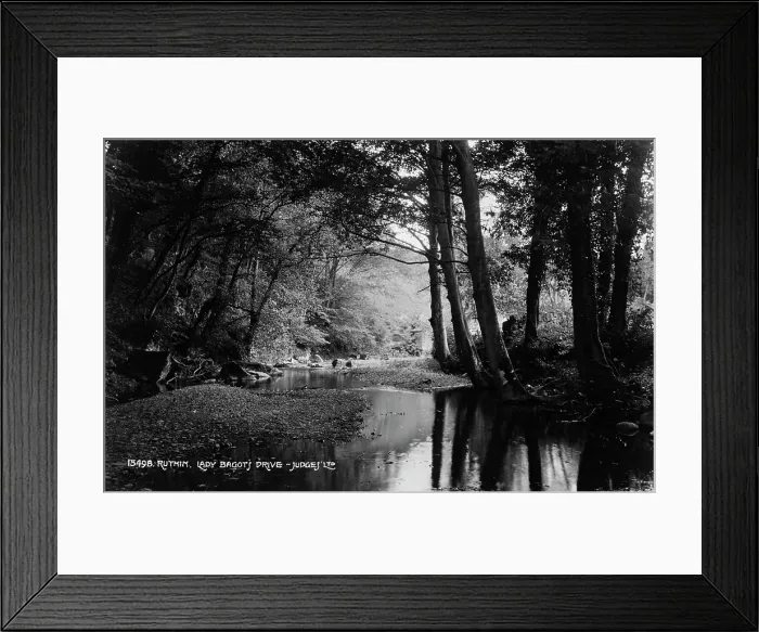 Framed Print : Tranquil Stream at Lady Bagot's Drive