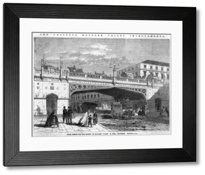 Framed Print : Holborn Viaduct Framed Print : Holborn Viaduct