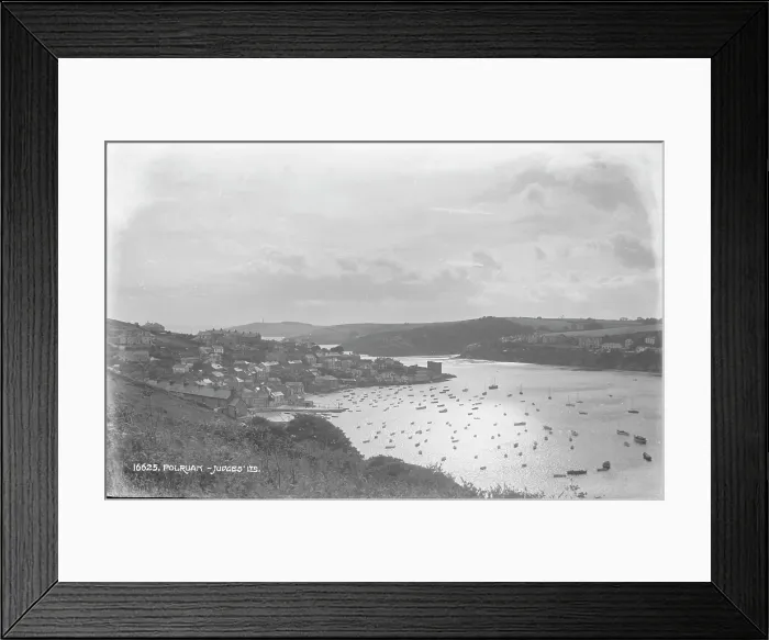 Framed Print : Scenic View of Polruan Framed Print : Scenic View of Polruan