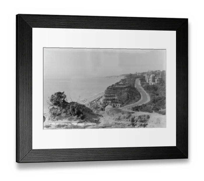 Framed Print : Scenic View of Alum Chine, Bournemouth Framed Print : Scenic View of Alum Chine, Bournemouth
