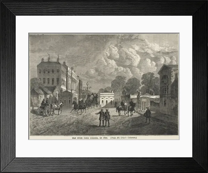 Framed Print : Hyde Park Corner Framed Print : Hyde Park Corner