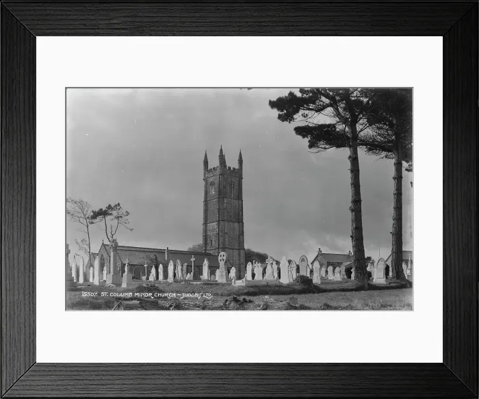 Framed Print : St. Columb Minor Church Framed Print : St. Columb Minor Church