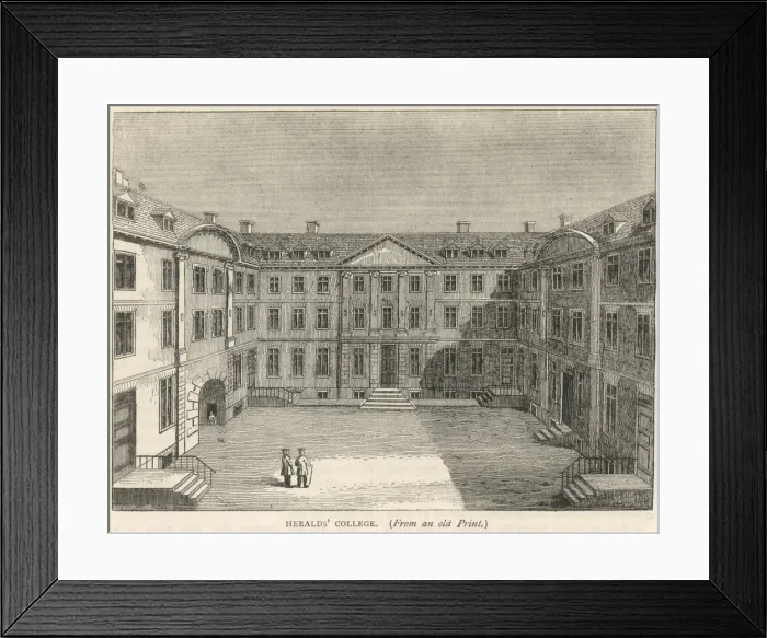 Framed Print : College of Heralds Framed Print : College of Heralds