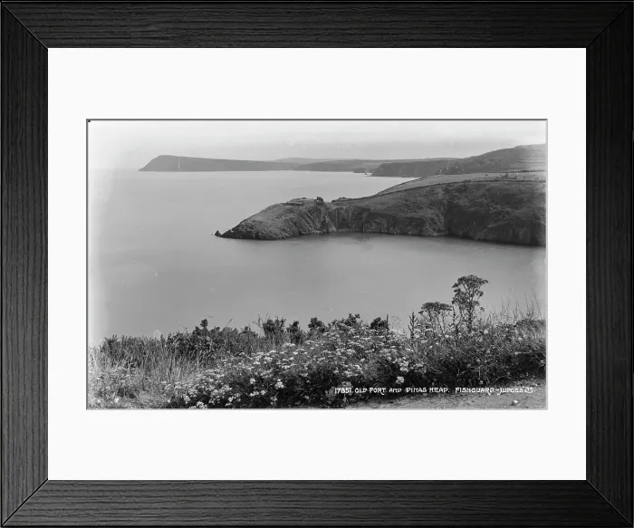 Framed Print : Old Fort and Pinas Head