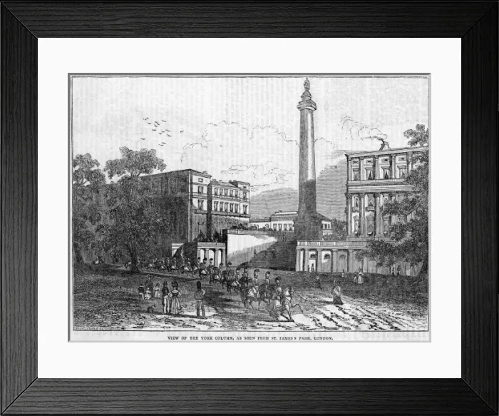 Framed Print : Duke of York Column Framed Print : Duke of York Column