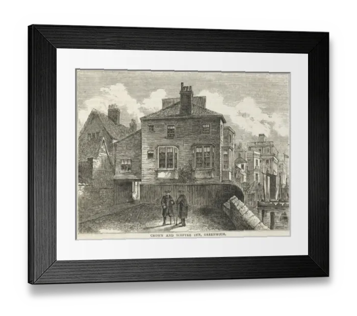 Framed Print : Greenwich Pub Framed Print : Greenwich Pub