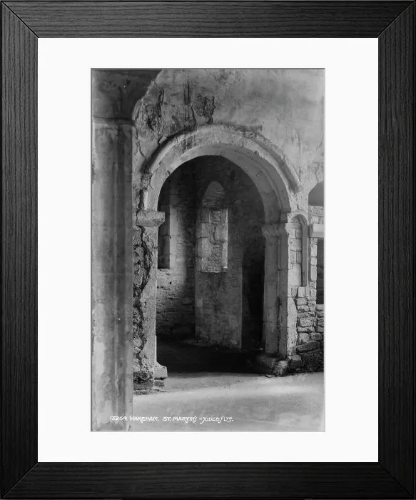 Framed Print : Interior of St. Martin's Church