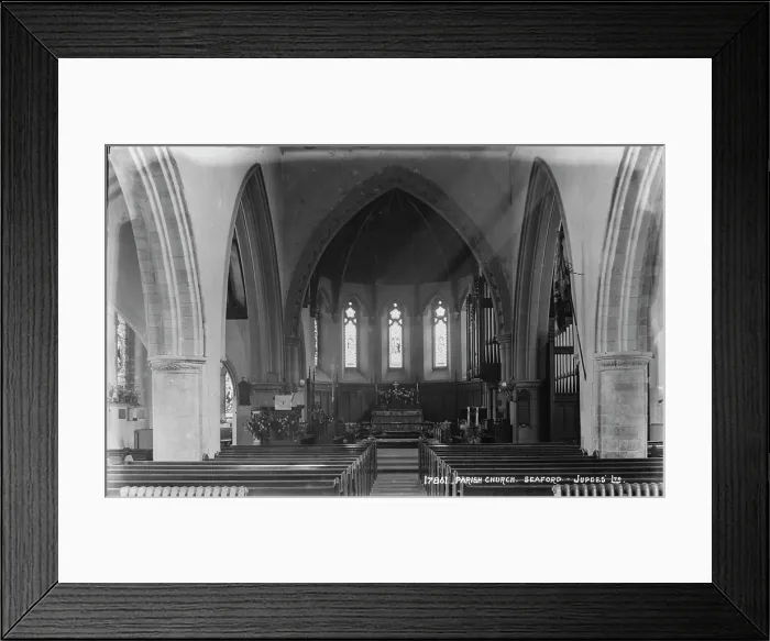 Framed Print : Interior of Parish Church Framed Print : Interior of Parish Church