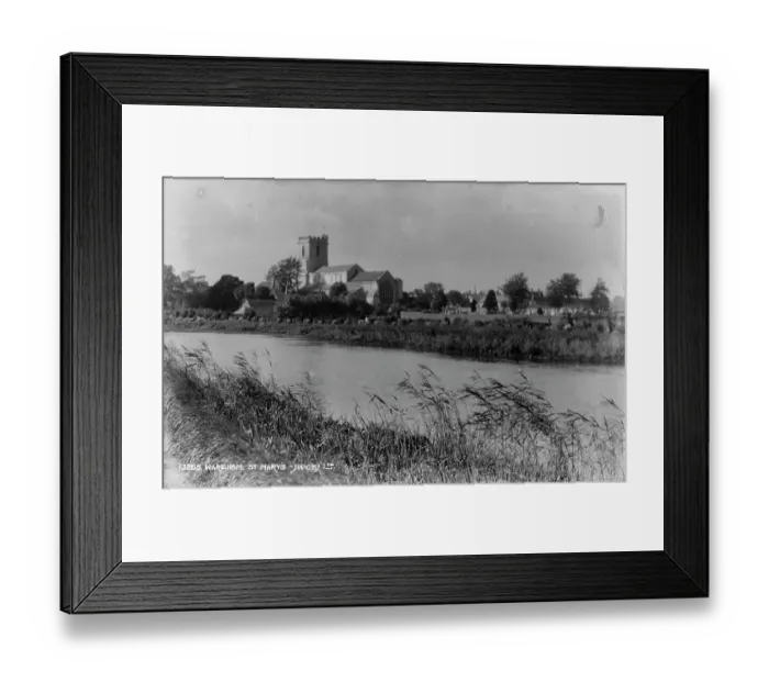 Framed Print : St. Mary's Church in Wareham Framed Print : St. Mary's Church in Wareham