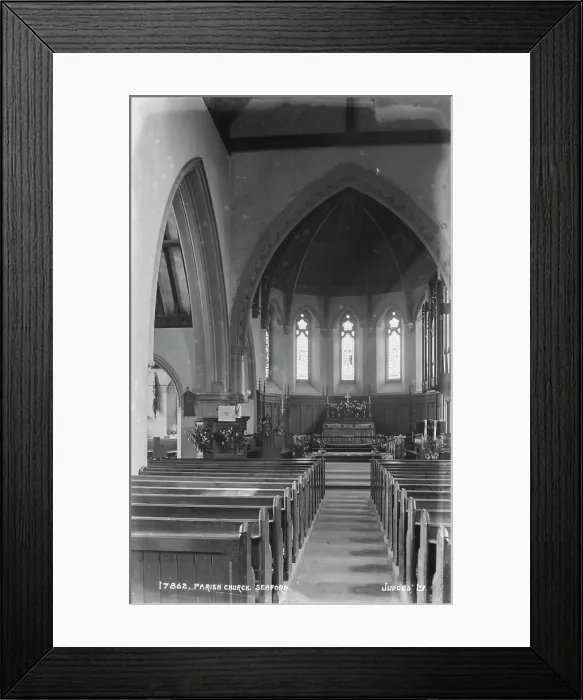 Framed Print : Interior of Parish Church Framed Print : Interior of Parish Church