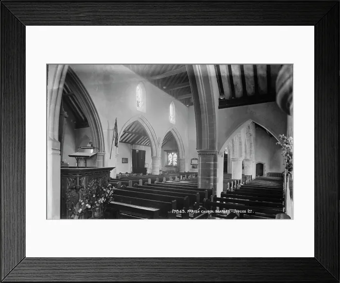 Framed Print : Interior of Seaford Parish Church Framed Print : Interior of Seaford Parish Church