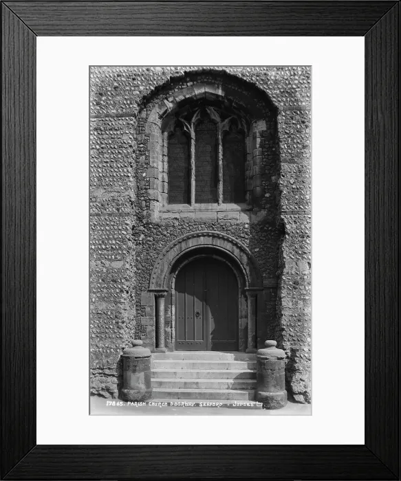 Framed Print : Parish Church Doorway Framed Print : Parish Church Doorway