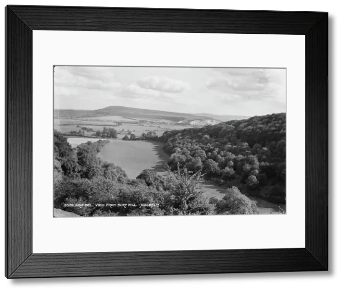 Framed Print : View from Bury Hill Framed Print : View from Bury Hill