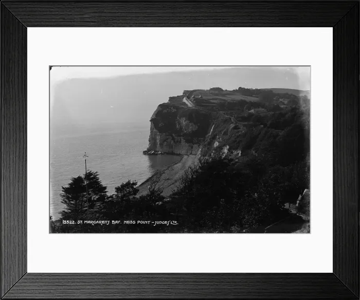 Framed Print : St. Margaret's Bay at Ness Point Framed Print : St. Margaret's Bay at Ness Point
