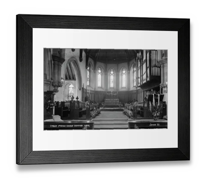 Framed Print : Interior of the Parish Church Choir Framed Print : Interior of the Parish Church Choir