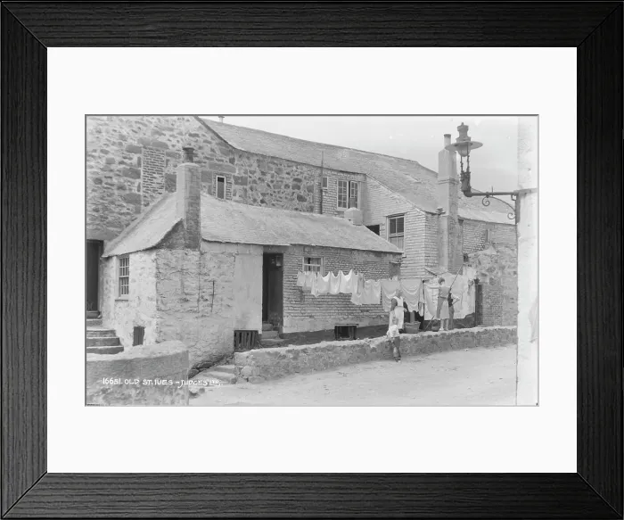 Framed Print : Old St. Ives Framed Print : Old St. Ives