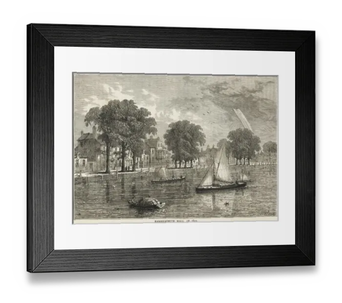 Framed Print : Hammersmith Mall Framed Print : Hammersmith Mall