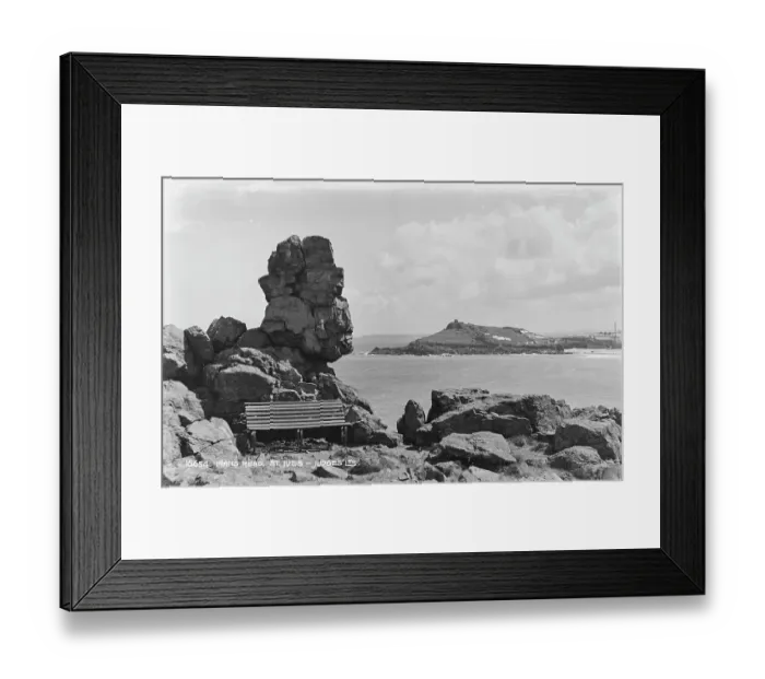 Framed Print : Man's Head Rock Formation Framed Print : Man's Head Rock Formation