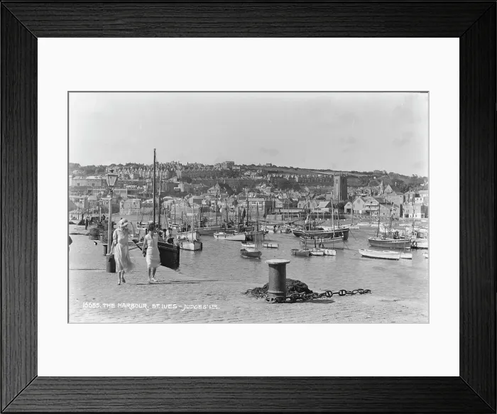 Framed Print : The Harbour, St. Ives