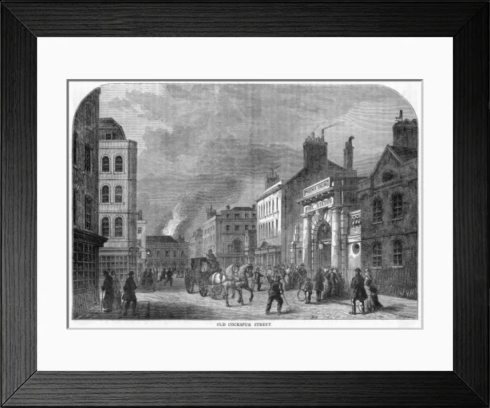 Framed Print : Cockspur Street Framed Print : Cockspur Street