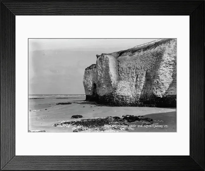 Framed Print : The Cliffs of Birchington Framed Print : The Cliffs of Birchington