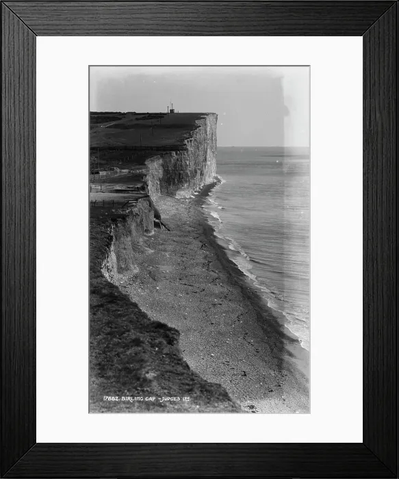 Framed Print : Birling Gap Cliffs