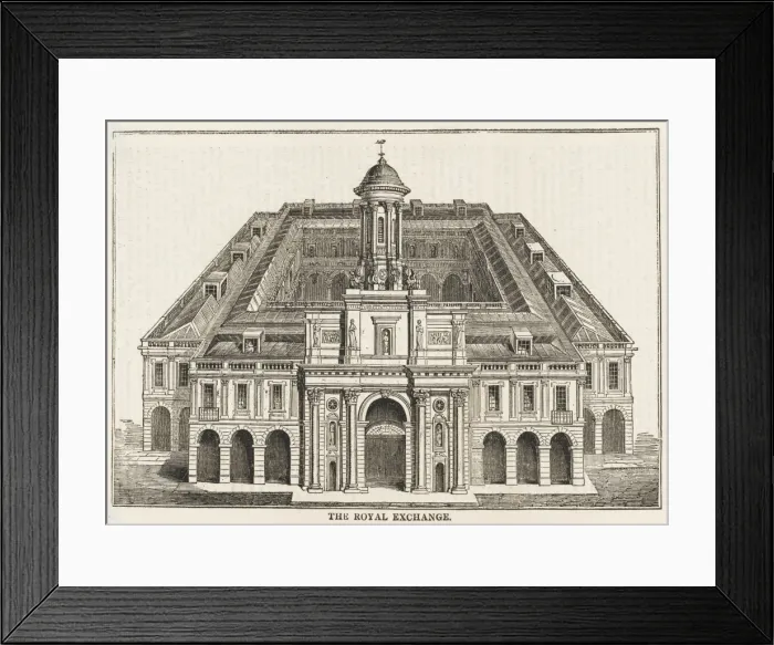 Framed Print : Royal Exchange Framed Print : Royal Exchange