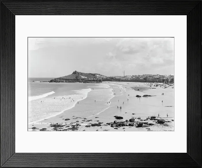 Framed Print : Porthmeor Beach, St Ives Framed Print : Porthmeor Beach, St Ives