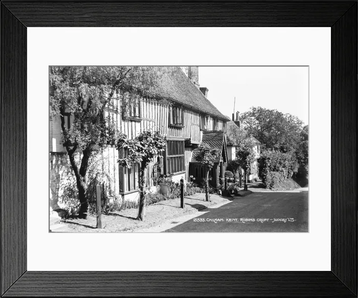 Framed Print : Robbins Croft in Chilham Framed Print : Robbins Croft in Chilham