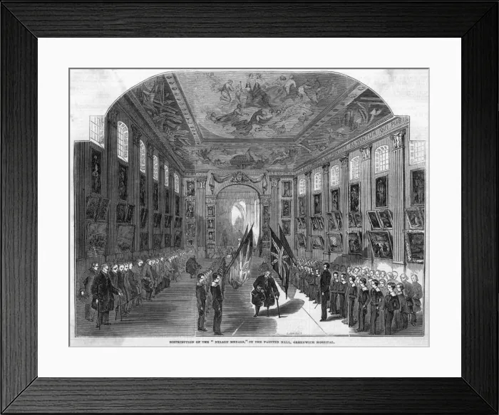 Framed Print : Greenwich Hospital Framed Print : Greenwich Hospital