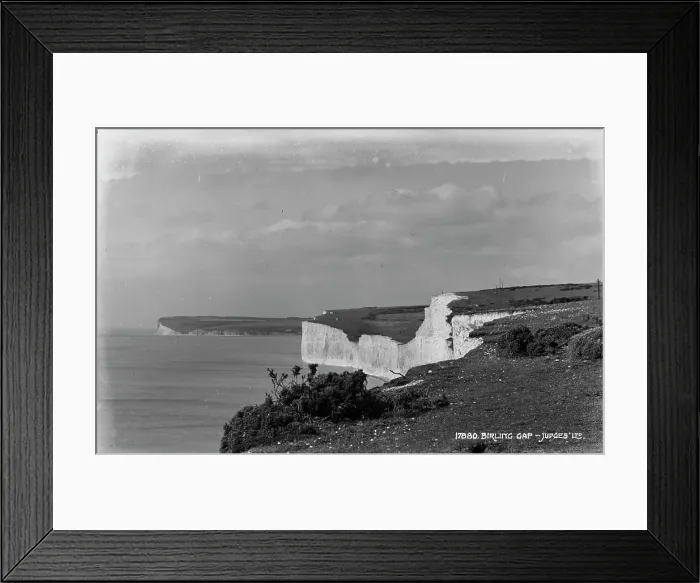 Framed Print : Birling Gap Cliffs Framed Print : Birling Gap Cliffs