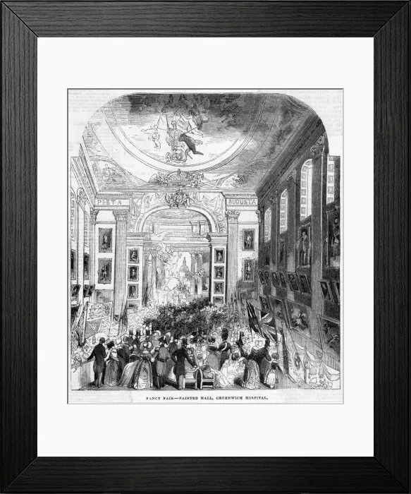 Framed Print : Greenwich Hospital Framed Print : Greenwich Hospital