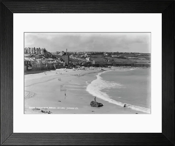 Framed Print : Porthmeor Beach, St Ives Framed Print : Porthmeor Beach, St Ives