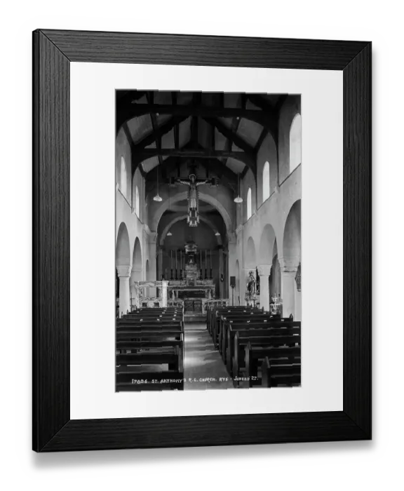 Framed Print : Interior of St. Anthony's R.C. Church Framed Print : Interior of St. Anthony's R.C. Church