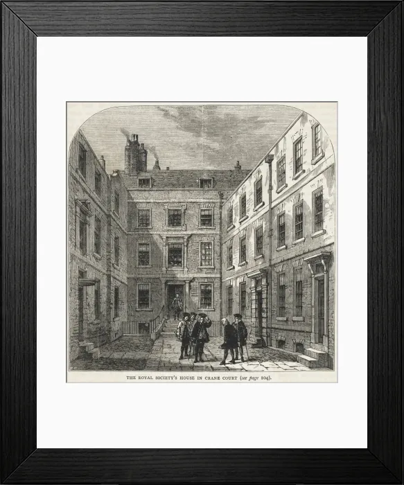 Framed Print : Crane Court Framed Print : Crane Court