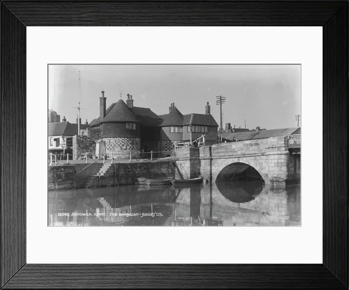 Framed Print : The Barbican, Sandwich Framed Print : The Barbican, Sandwich