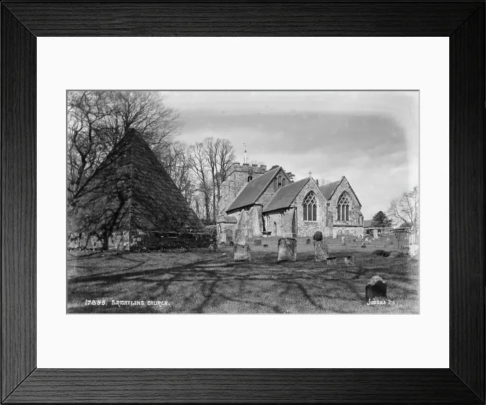 Framed Print : Brightline Church Framed Print : Brightline Church