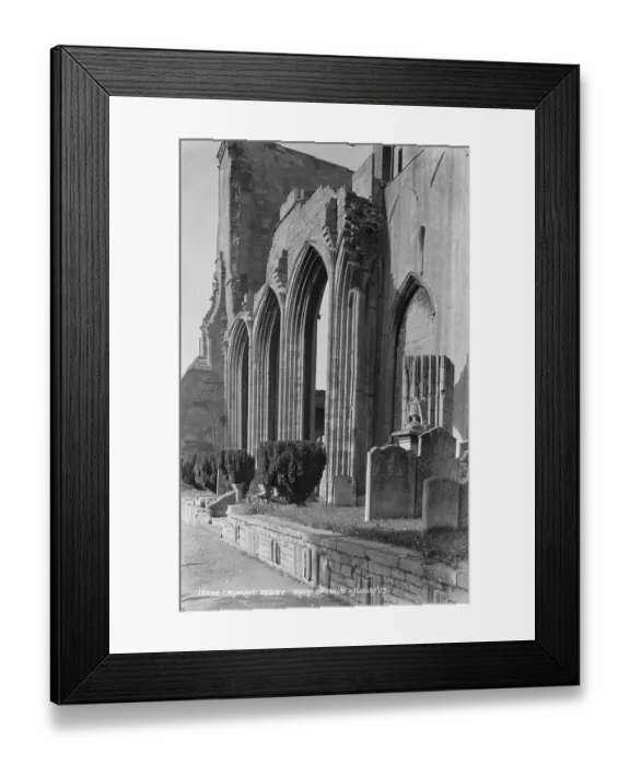 Framed Print : Ruins of Crowland Abbey Framed Print : Ruins of Crowland Abbey
