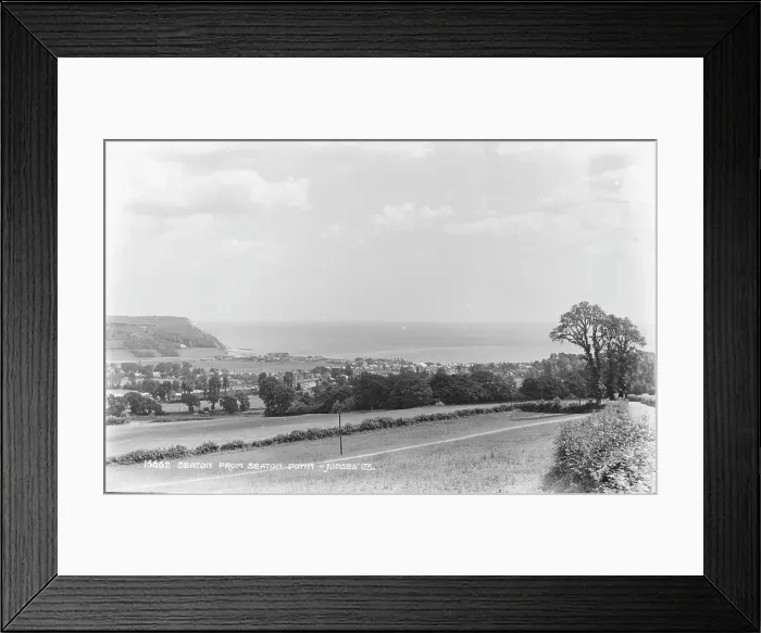 Framed Print : Seaton from Seaton Point Framed Print : Seaton from Seaton Point