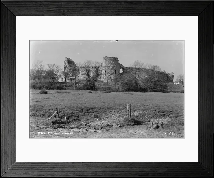 Framed Print : Pevensey Castle Ruins Framed Print : Pevensey Castle Ruins
