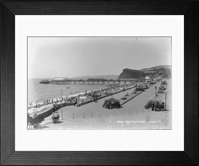Framed Print : Teignmouth Pier Framed Print : Teignmouth Pier