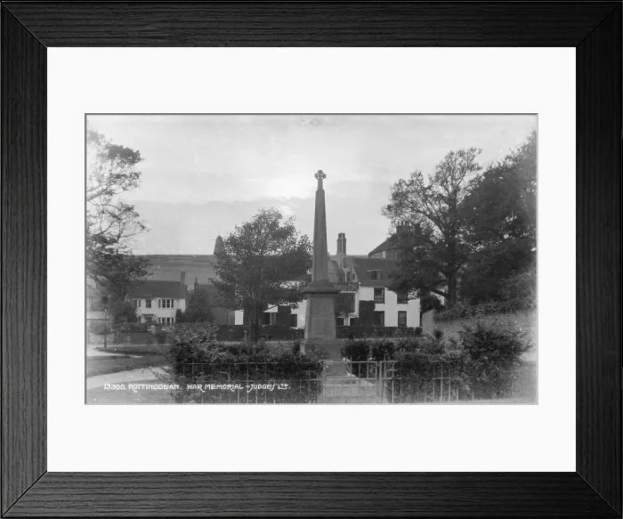 Framed Print : War Memorial in Rottingdean Framed Print : War Memorial in Rottingdean