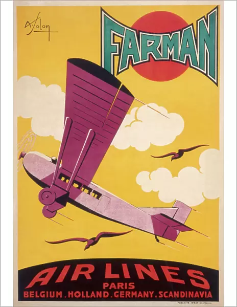 Poster for Farman airlines